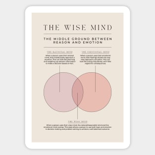 The Wise Mind Sticker